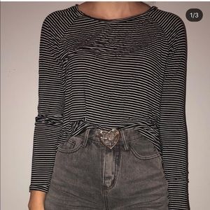Stripped long sleeve from american eagle outfitter